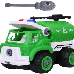 DIY Toy Vehicles Set Assembly Toy Farm Truck Construction Set, Building-image-2