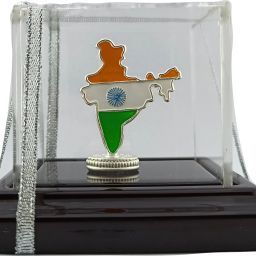 999 Pure Silver Ganesha/Vinayaka Beautiful Idol/Statue/Murti with Acrylic Base Decorative Showpiece-50 cm-image-92