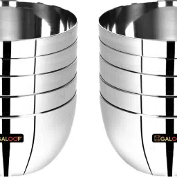 Stainless Steel Vegetable Bowl heavy gauge Vegetable bowl set of 10 Stainless Steel vati-image-10