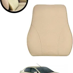 Beige Velvet Car Pillow Cushion for Ford-image-22