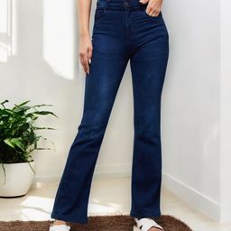 miss chase Women Skinny Mid Rise Blue Jeans-picture-1