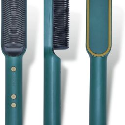 TRU TOYS Personal Hair Straightener Comb Home Hair Styling Electric 5 Temperature Styler Professional Hair Straightener Comb Hair Styler-image-40