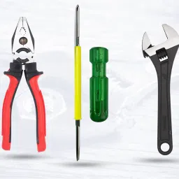 HGCM440M1 8" inch with Adjustable Wrench with 2in1 Screwdriver and 8"inch Plier HGCM440M1 8" inch with Adjustable Wrench with 2in1 Screwdriver and 8"inch Plier Single Sided Open End Wrench-17