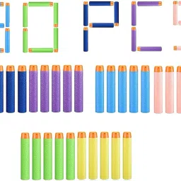 Colourful Soft Foam Dart for Nerf Refill Darts for N-Stike _30pis_multicolour Soft Tip Dart-8
