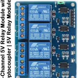 PREMIUM QUALITY 4-Channel Relay Module Board | 5V Relay Module Electronic Components Electronic Hobby Kit-image-21