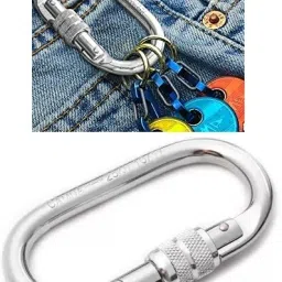 Shape Hook Heavy Duty Climbing Carabiner Hanging Locking Carabiner-61