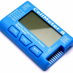gadget hero's CellMeter 8 With Backlit Display & Servo Tester. 6-in-1 Digital Battery Tester image 5