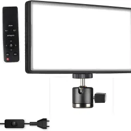 Huntindia Photography,Makeup 11Inch LED Penal Light with Remote for Studio Video Recording Flash-image-80