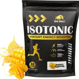 Isotonic Instant Energy Booster|Mango Flavour|833mg Electrolytes|32 Servings BCAA-image-4