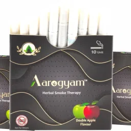Tobacco & Nicotine Free Cigarette for Relieve Stress (Double Apple Flavour) Smoking Cessations-14