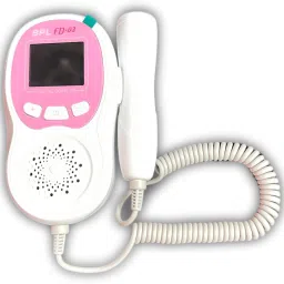 FD-03 Foetal Doppler - the First Heart Beat of A Little One White, Pink Fetal Doppler-image-35