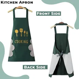 ablue clipper Polyester Home Use Apron - Free Size image 2