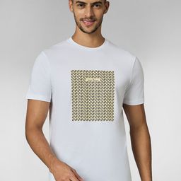 Men Super Combed Cotton White Regular Fit Round Neck T-Shirt-image-75