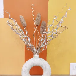 Myntra Elegant Homes Beige 1 Pieces Delphinium Succulent Artificial Flower-17