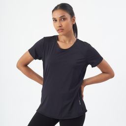 domyos Women Sports Gym T-Shirt Black-picture-42