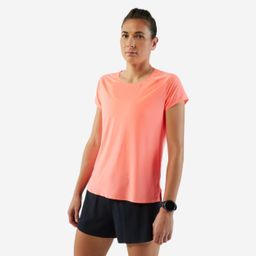 Women's Lightweight KIPRUN Run 900 Light running T-shirt - Coral-13