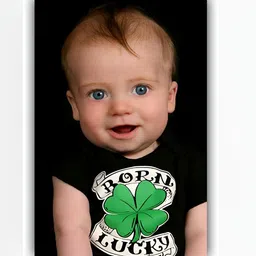 PnF Black & Nude-Coloured Baby Printed Paper Wall Sticker-image-81
