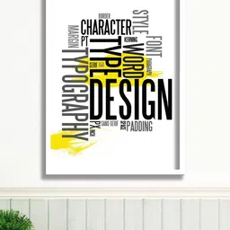 SAF Black & White Painting Wall Art-image-26