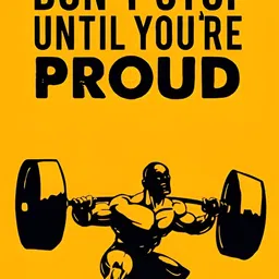 British Terminal Yellow Black Gym Motivational Sticker-picture-57