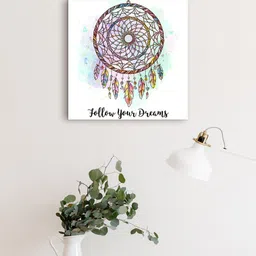 Gallery99 White & Lavender Motivational Quotes Painting Wall Art-picture-23