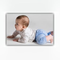 PnF Grey & Blue Baby Wall Photograph Sticker-image-72
