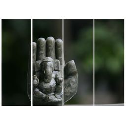 Inephos Multicoloured Canvas Wall Paintings-image-72