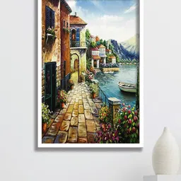 SAF White & Brown Framed Wall Art-picture-27