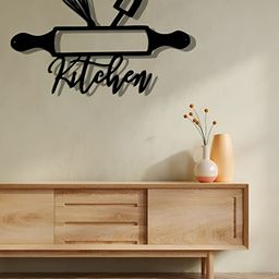 ARTROOMS Black Kitchen Metal Wall Decor-picture-39