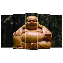 Inephos Brown & Black 5 Pieces Canvas Photographs Wall Arts-image-97
