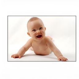 PnF Beige Cute Baby Posters Wall Stickers-image-84