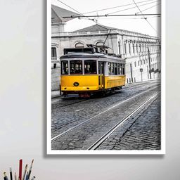 SAF White & Grey Framed Modern Art Wall Painting-image-39