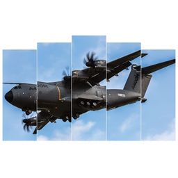 Inephos Black & Blue 1 Piece Printed Paper Wall Art-image-5