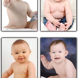 PnF White & Nude 4 Pieces Photographs Wall Art-image-73