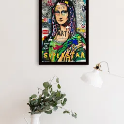 Gallery99 Green & Blue Art Superstar Wall Art-55