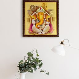 Gallery99 Yellow Religious Painting Wall Art-image-20