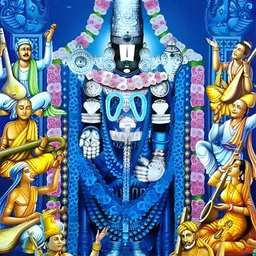 British Terminal God Tirupati Balaji Lord Venkateswara Sticker-32