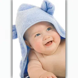 PnF White & Nude-Coloured Baby Printed Paper Wall Sticker-image-80