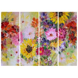 Inephos Multicoloured Canvas Wall Paintings-image-64