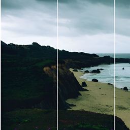 Inephos Blue Grey And Black 1 Piece Other Wall Art-image-53