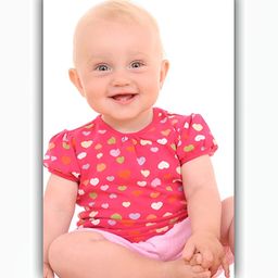 PnF White & Pink Baby Photographs Wall Art-19