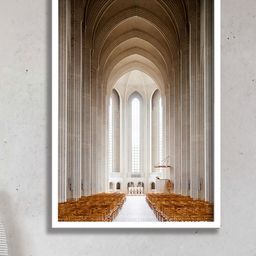 SAF Brown & Cream Colored Modern Art Printed Framed Wall Art-image-62