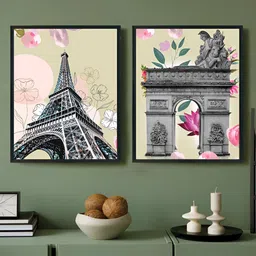 Art Street Black & Green 2Pcs Other Paintings Wall Art-image-51