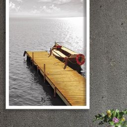 SAF Grey & Brown Modern Art Painting Wall Art-image-77