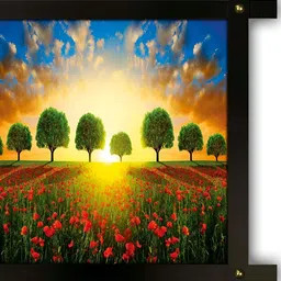 PnF Black & Green Floral And Botanical Wall Art-image-92