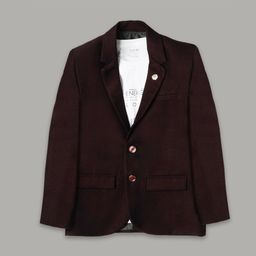 CAVIO Boys Pure Cotton Single-Breasted Blazers & T-Shirt-image-36