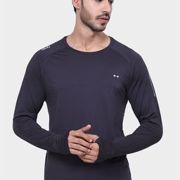 DIDA Men Dri-FIT Solid Round Neck T-shirt-image-67