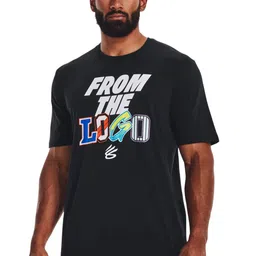 UNDER ARMOUR Curry From The Logo Printed Relaxed Fit T-Shirt-image-50