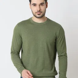SPYKAR Men Raw Edge Slim Fit T-shirt-image-23