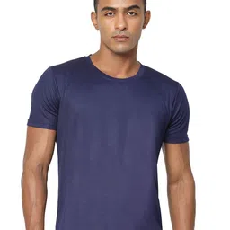 FUNDOO Round Neck Slim Fit Short Sleeves Dri-FIT T-shirt-image-20