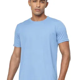 FUNDOO Round Neck Half Sleeve Slim Fit T-shirt-image-15